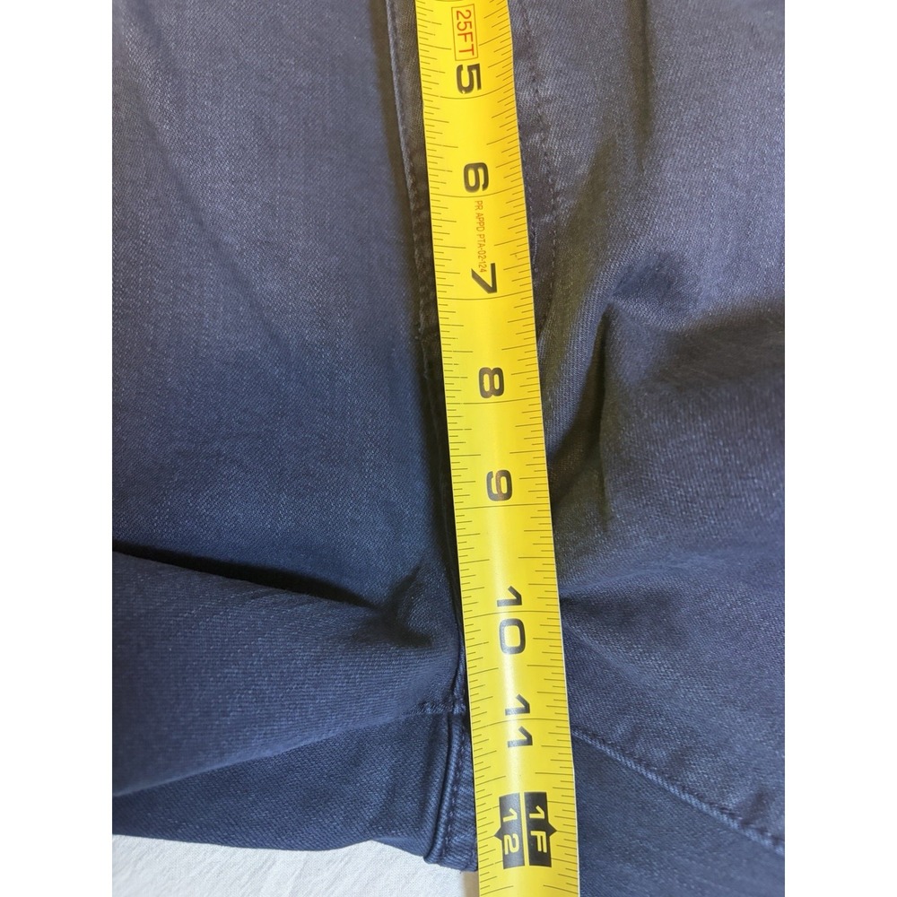 BLANK NYC High Rise Straight Leg Pant ~10/30~Dark Wash Blue Jeans 27" Inseam NWT - Picture 9 of 14